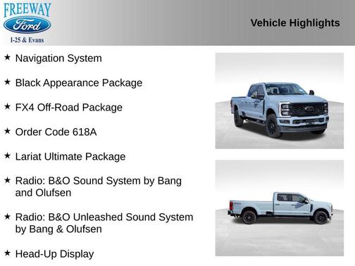 GLACIER GRAY 2025 Ford F-350 Lariat