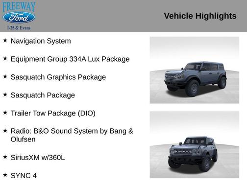 AZURE GRAY MET TRI-COAT 2025 Ford Bronco Badlands