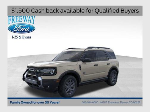 DESERT SAND 2025 Ford Bronco Sport Big Bend SUV