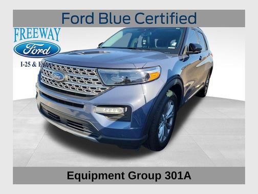 INFINITE BLUE MET TINTED CC 2021 Ford Explorer Limited