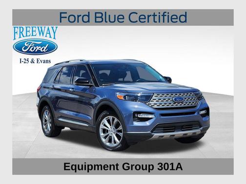 INFINITE BLUE MET TINTED CC 2021 Ford Explorer Limited