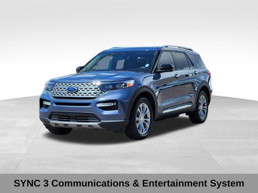INFINITE BLUE MET TINTED CC 2021 Ford Explorer Limited