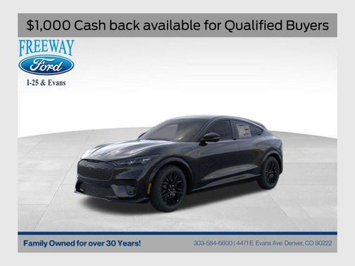 SHADOW BLACK 2026 Ford Mustang Mach-E Premium