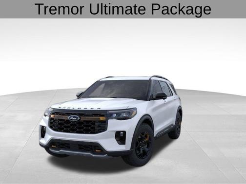 Star White Metallic Tri-Coat 2026 Ford Explorer Tremor