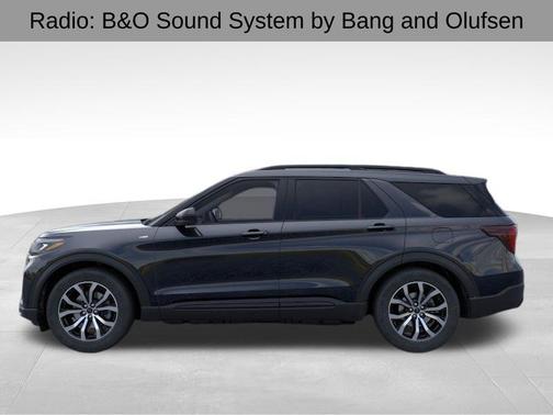 AGATE BLACK METALLIC 2026 Ford Explorer ST-Line