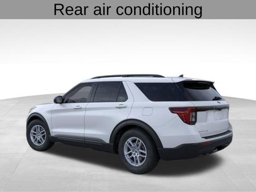 SPACE WHITE METALLIC 2026 Ford Explorer Active