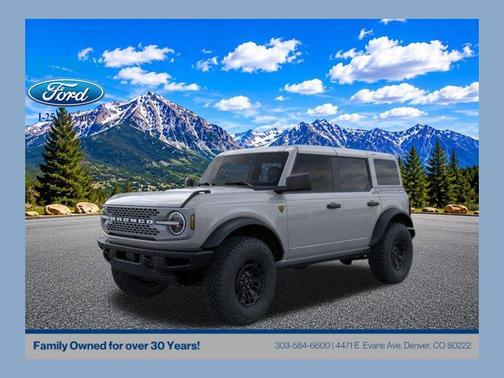 AVALANCHE GRAY 2026 Ford Bronco Badlands