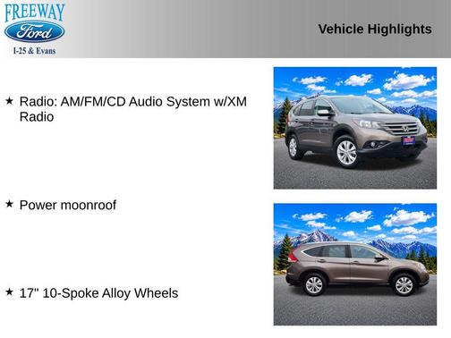 0 2014 Honda CR-V EX-L