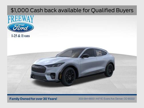 GLACIER GRAY MET TRI-COAT 2026 Ford Mustang Mach-E Premium
