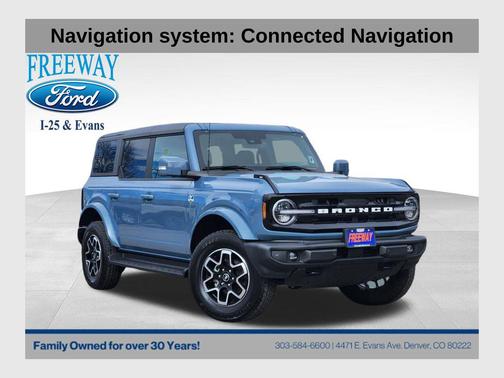 AZURE GRAY MET TRI-COAT 2025 Ford Bronco Outer Banks