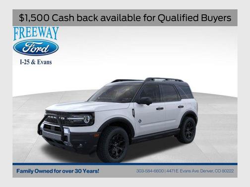 OXFORD WHITE 2025 Ford Bronco Sport Outer Banks SUV