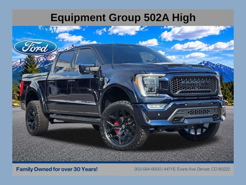 Blue Metallic 2022 Ford F-150 Lariat