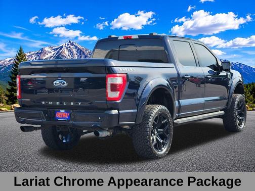 Blue Metallic 2022 Ford F-150 Lariat