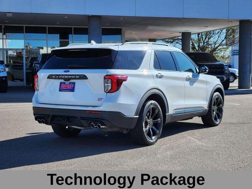 STAR WHITE MET TRI-COAT 2024 Ford Explorer ST