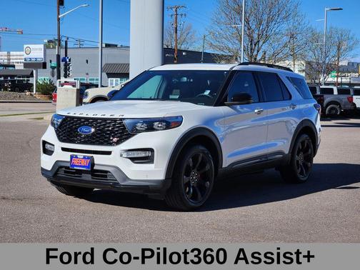 STAR WHITE MET TRI-COAT 2024 Ford Explorer ST