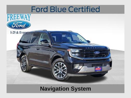AGATE BLACK METALLIC 2025 Ford Expedition PLATINUM