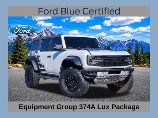 Oxford White 2023 Ford Bronco Raptor
