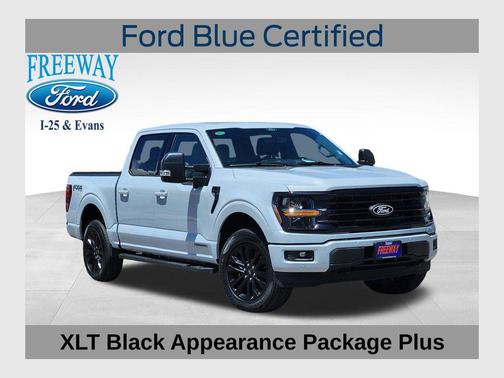 SPACE WHITE METALLIC 2025 Ford F-150 XLT