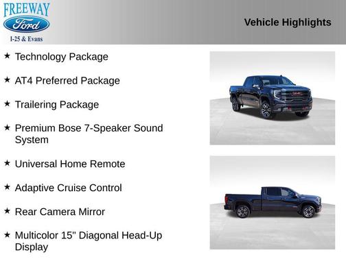 Titanium Rush Metallic 2022 GMC Sierra 1500 AT4