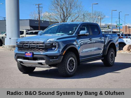 AZURE GRAY MET TRI-COAT 2024 Ford Ranger Raptor