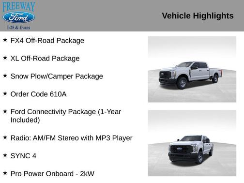 Oxford White 2026 Ford F-350 XL
