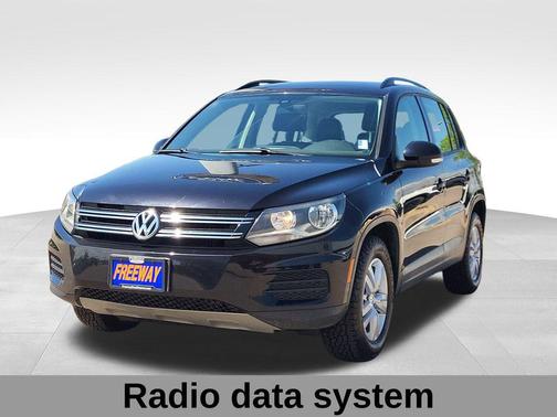 Deep Black 2016 Volkswagen Tiguan S