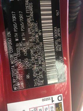 Barcelona Red Metallic 2016 Toyota 4Runner SR5