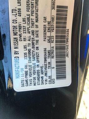 2009 INFINITI G37 Sport