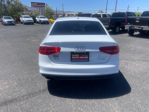 White 2015 Audi A4 2.0T Premium Plus
