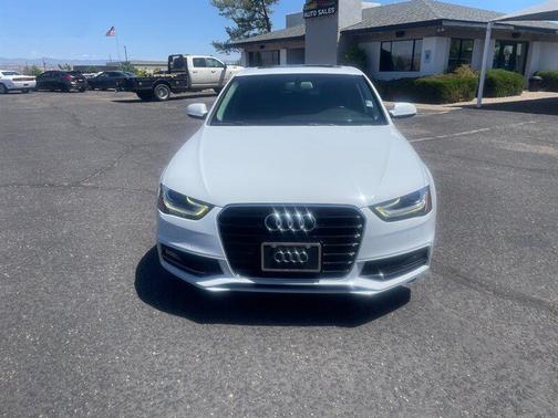 White 2015 Audi A4 2.0T Premium Plus