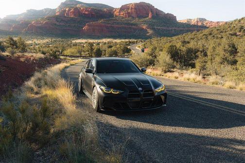 Black 2021 BMW M3 Competition