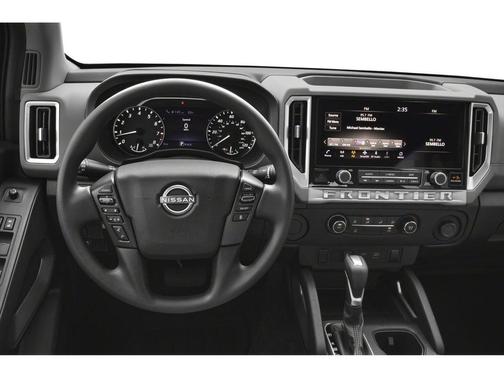 Black 2025 Nissan Frontier SV