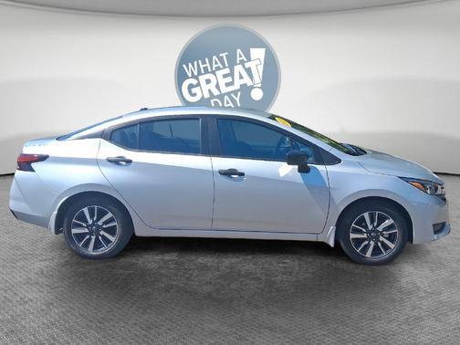 Brilliant Silver Metallic 2025 Nissan Versa S