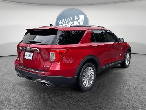 Red Metallic 2024 Ford Explorer King Ranch