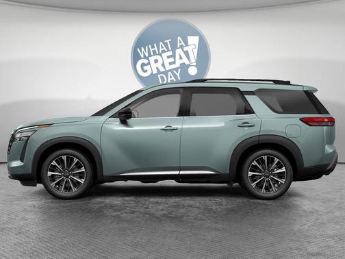 Baltic Teal 2026 Nissan Pathfinder Platinum