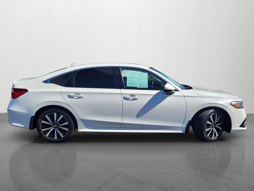 Platinum White 2023 Honda Civic EX