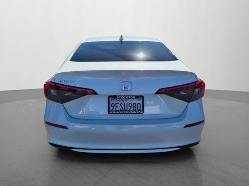 Platinum White 2023 Honda Civic EX