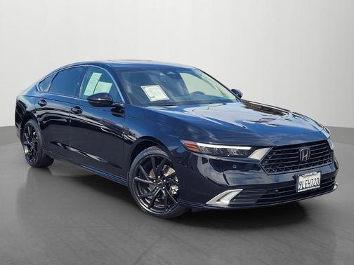 Black 2024 Honda Accord Hybrid Touring