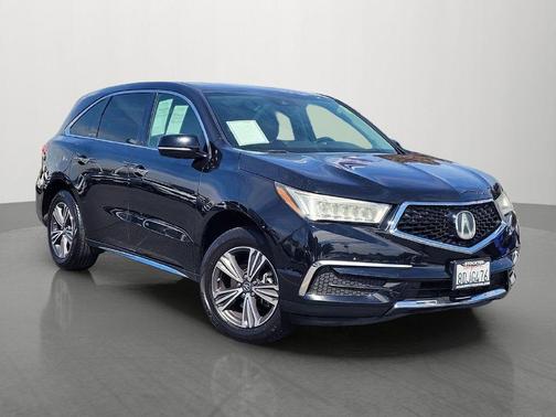 Crystal Black Pearl 2018 Acura MDX 3.5L
