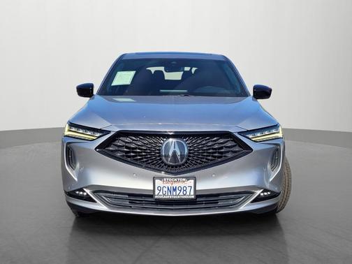 Lunar Silver Metallic 2023 Acura MDX A-Spec