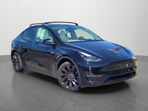 Black 2024 Tesla Model Y Performance