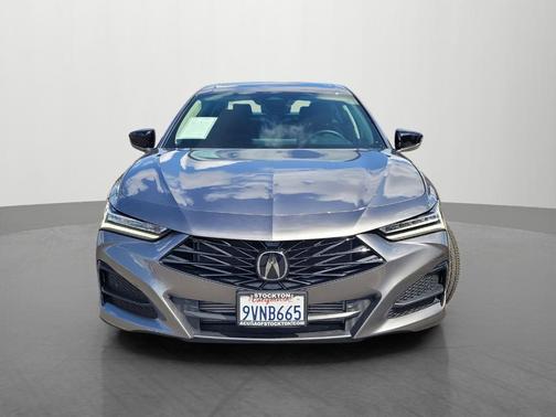 Liquid Carbon Metallic 2025 Acura TLX Technology