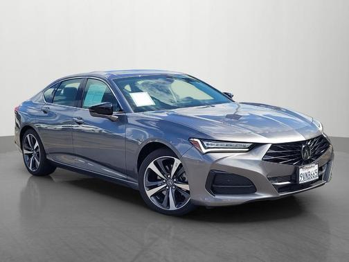 Liquid Carbon Metallic 2025 Acura TLX Technology