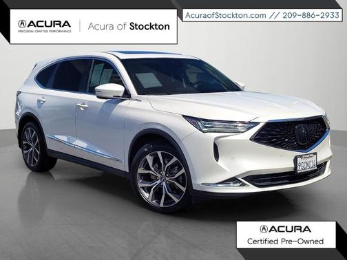 Platinum White Pearl 2023 Acura MDX Technology