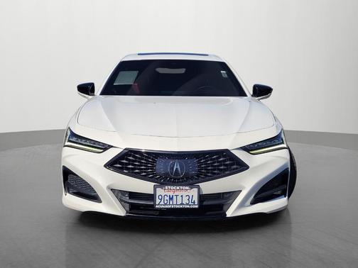 Platinum White Pearl 2023 Acura TLX A-Spec