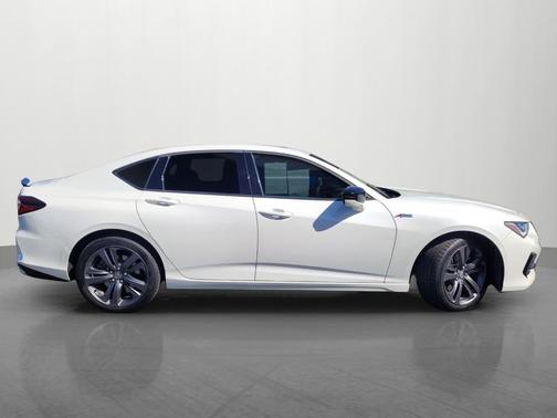 Platinum White Pearl 2023 Acura TLX A-Spec