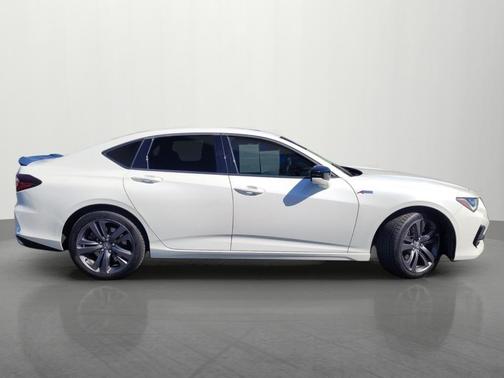 Platinum White Pearl 2023 Acura TLX A-Spec