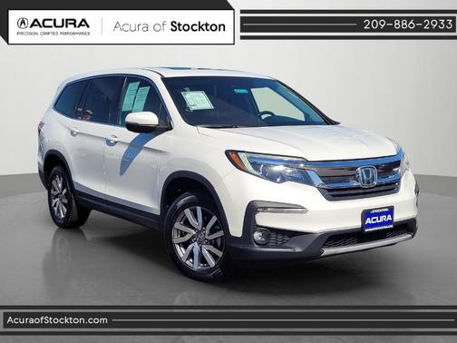 White 2020 Honda Pilot EX-L