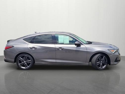 Liquid Carbon Metallic 2024 Acura Integra A-Spec