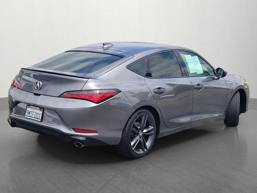 Liquid Carbon Metallic 2024 Acura Integra A-Spec